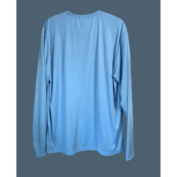 A4 "Trench Approved" Long Sleeve Light Blue T-Shirt L - Picture 2 of 6